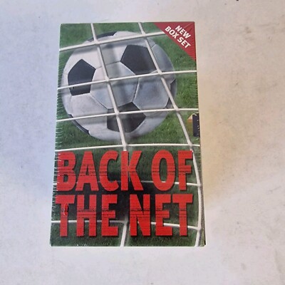 Back Of The Net New Box Set Of Books Sealed football autobiography Beckham Best