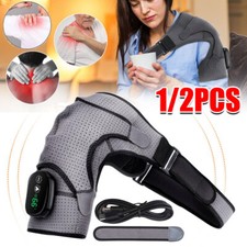 Electric Heated Shoulder Wrap Brace Rotator Cuff Support Relief Pain Women  Men