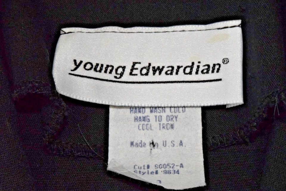 Conjunto Falda Blazer Vintage Joven Eduardiana Talla 3 Años 80 Chaqueta Recortada Falda Ajustada Foto 3 de 4