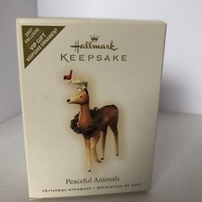 Hallmark Keepsake Peaceful Animals VIP GIFT 2007 Exclusive Deer  Cardinal