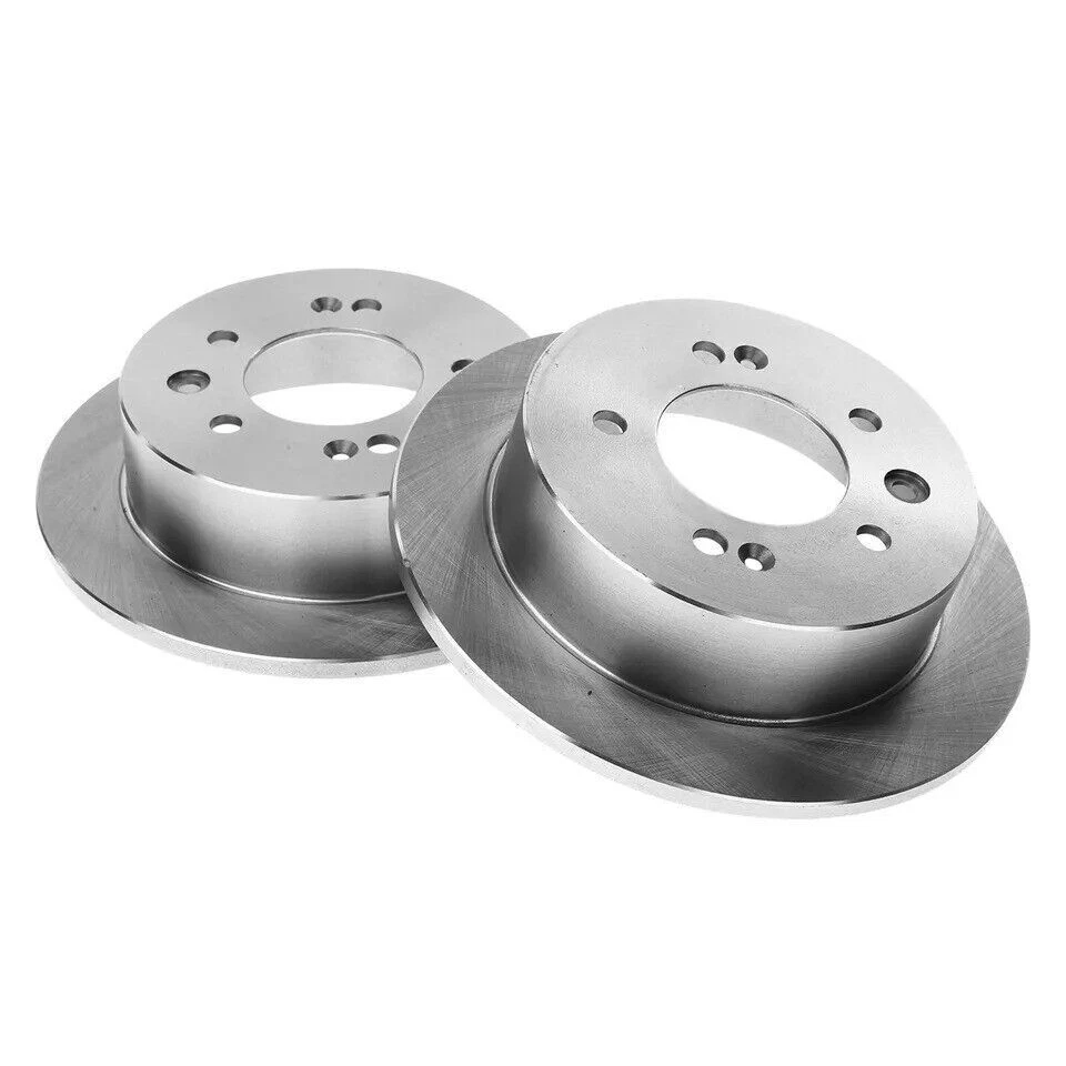 Pastilla de freno cerámica rotores disco trasero 262 mm Hyundai Elantra 2007 2008 2009 2010 Foto 2 de 4