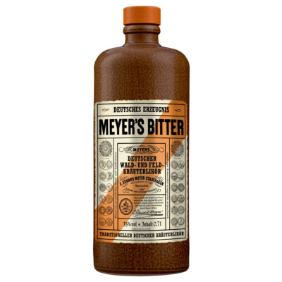 Meyer's Bitter Wald- und Feldkräuter 0,7 l Kräuterlikör Kräuterbitter von Meyers