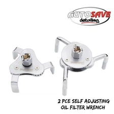 BlueSpot - 2 PCE Self Adjusting Oil Filter Wrench (63-120mm)