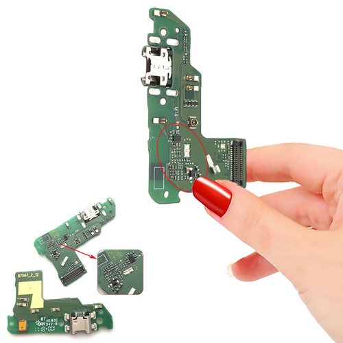Huawei Y6 2018 Connecteur de Charge ORIGINAL MicroUSB Nappe Prise Câble Chargeur - Photo 1/5
