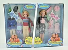 '99 Mattel MARY-KATE & ASHLEY Dolls BARBIE Vintage NIB Dancing Teen PAJAMA PARTY