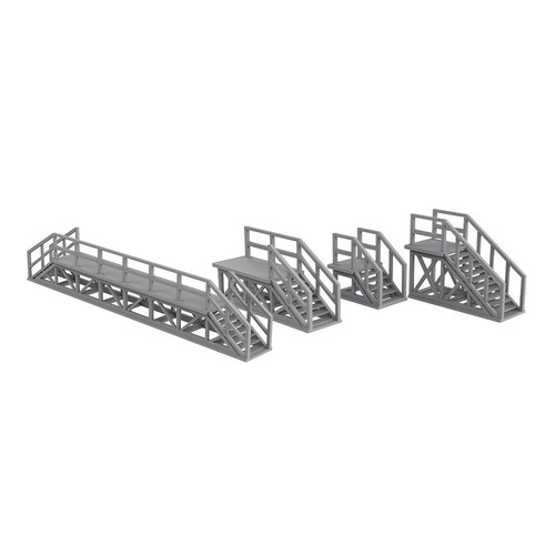 1/120 TT Gauge Locomotive Factory Work Step For Scene Model - Picture 2 of 3