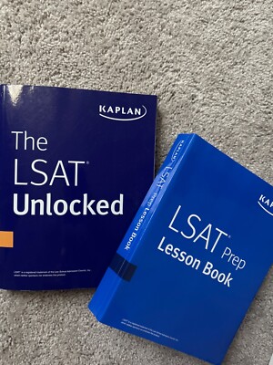 Kaplan LSAT prep Lesson Book and ‘Unlocked’ | eBay