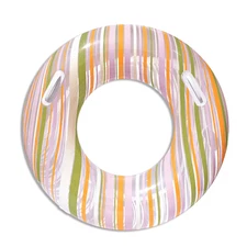 Bestway Large Swim Ring with Handles 36" Inflatable Striped Swim Tube *FREE S&H