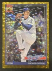 2026 Topps 75 Anniversary Shohei Ohtani Gold Crackle Foil Numbered 36/50 T91-100