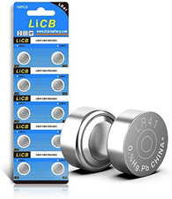 10 Pack LR41 AG3 392 384 Battery,Long-Lasting  Leak-Proof,High Capacity 1.5V LR