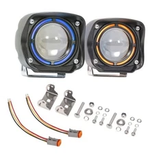  4 Inch LED Driving Lights 12V 24V 80W 8,000LM 4 Inch DRL LED Driving Lights