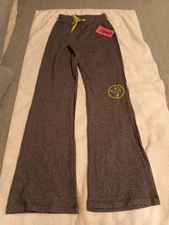 Zumba Wear NWT Women's Size Xs Dark Slate Elegance Track Pants