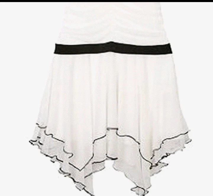 VESTIDO DE FÉRIAS IZ AMY BYER meninas preto e branco enfeitado de natal tamanho 8 NOVO!! - Imagem 2 de 4