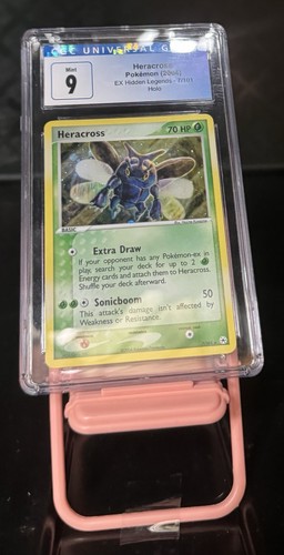 Heracross graded CGC 9 for sale on eBay