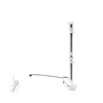 PS5PRO Horizontal Gaming Storage Rack with Five USB Ports Stable ABS Build