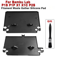 Für Bambu Lab P1S P1P X1 X1C P2S Filament Waste Gather Silicone Pad 3D-Drucker