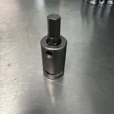 Apex Dayton 1/2  Drive Black Impact Socket Bit 3/8" Hex Tip