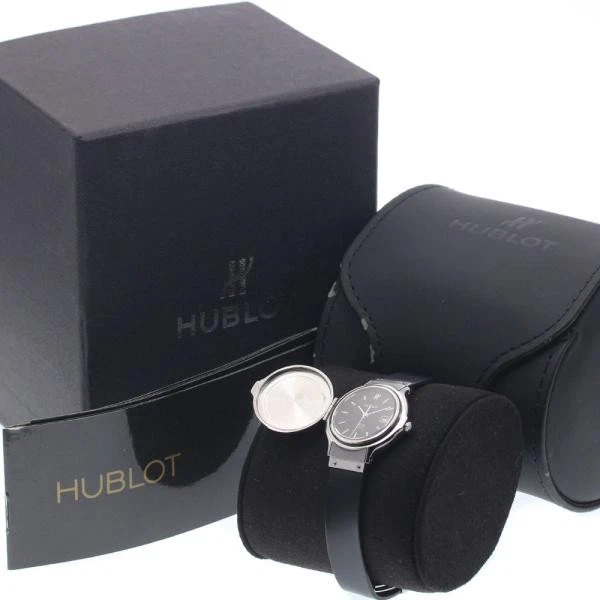 Hublot — Hublot Classic Fusion 139.11.1 29mm SS Black Dial Quartz Date Watch #C8704