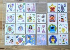 Vintage Sandylion Lot Of 23 Character Sticker Mods Barbie & Sesame Street 
