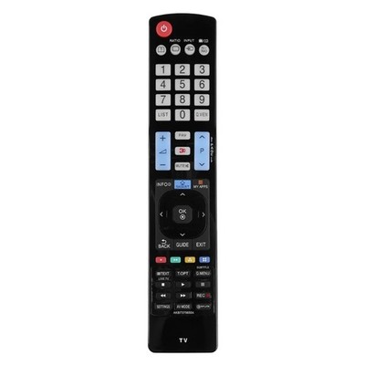 Ergonomic Design Remote Control Plastic Construction Replacement Remote
