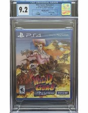 CGC 9.2 A+ Wild Guns Reloaded PS4 Factory Sealed Graded Natsume 2016