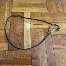 AUTHENTIC OEM Technics SL-1200 1210 RCA Audio Cable w/ Ground Wire + PCB, TESTED