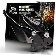  Pivot Clutch Brake Levers Dirt Bike Adjustable Handle YZ65/YZ80/YZ85 Black