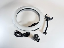 10" LED Ring Light USB Bi-Color   Livestream YouTube TikTok Zoom NEW