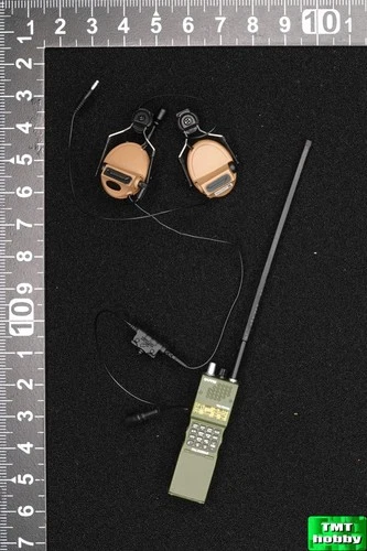 1:6 Scale ES 26049R SF Group Crisis Response Force - COMTAC3 Headset w/ Radio