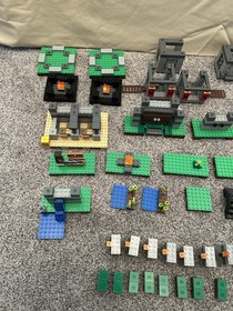 LEGO Minecraft: The Fortress 21127 Used Complete set! and manuals