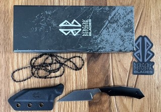 Berserk Blades RAK – feststehendes Messer – Stonewashed – nagelneu & unbenutzt