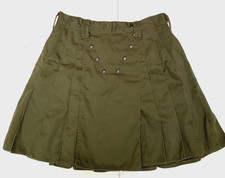 Utilikilt Men's Kilt Olive Canvas Mocker Lumberjack Utility Kilt Size 38