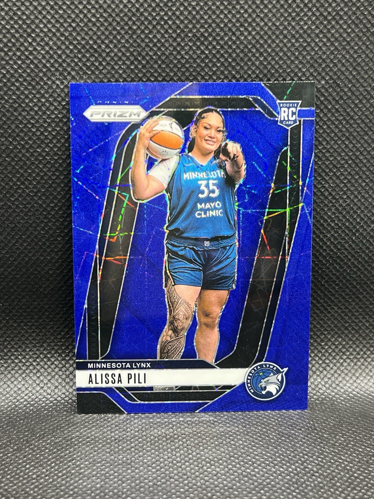 2024 Prizm Alissa Pili BLUE VELOCITY ROOKIE SP 150 WNBA Minnesota Lynx RC Panini