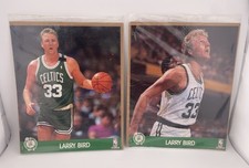 Larry Bird Two Photos NBA Hoops Action Photos Team Sets Boston Celtics 8x10
