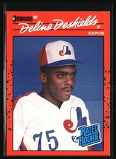 1990 Donruss #42 Delino DeShields