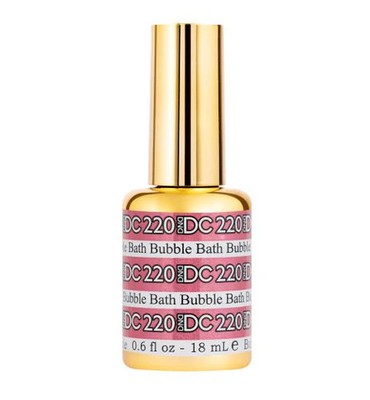 DND DC Mermaid Glitter Effect Gel Polish #220 - Bubble Bath