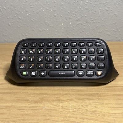 OEM Microsoft XBox 360 Chatpad Keyboard Black | Works FREE SHIPPING