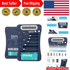 Battery Tester, LCD Display Universal Battery Checker for AA AAA C D 9V CR203...