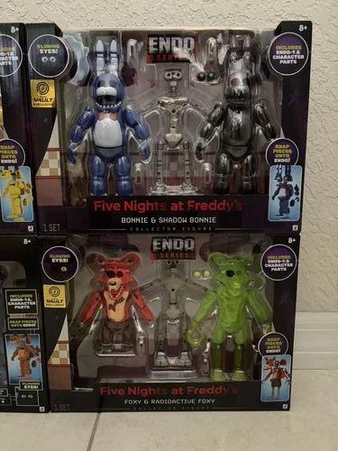 Five Nights at Freddy’s FNAF Jazwares Endo Series VAULT EXCLUSIVES Lot Of 4 image 3