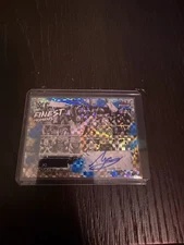 2025 Topps Finest WWE Aj Styles Finest Moments On Card Autograph #’d 72/75