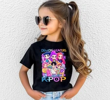 Kpop Huntrix Demon Hunters Shirt, Huntrix Girls T Shirt, Mira Rumi Joey T-Shirt