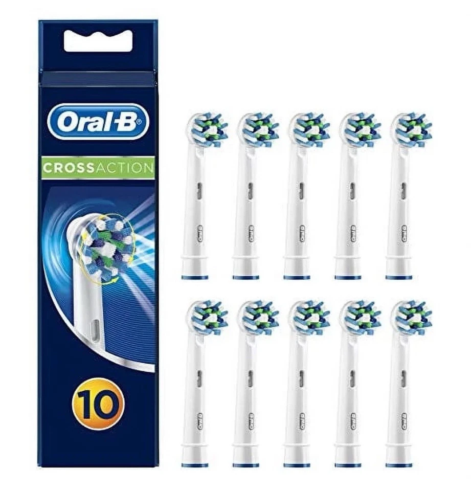 Oral-B Cross Action Cabezal de Cepillo de Dientes Eléctrico Paquete de 10 2 Paquetes Foto 2 de 4