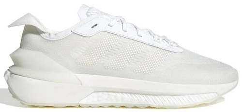 adidas Unisex Avryn Sneaker, White/White/Lucid Pink, 12.5 US 