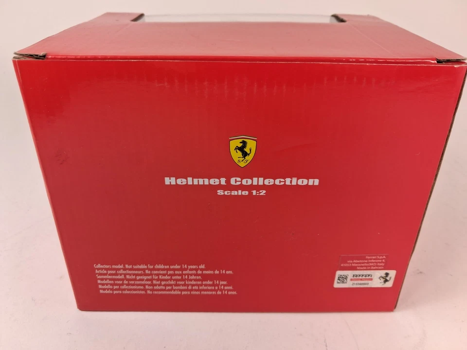 Bell Helmet Kimi Raikkonen Ferrari F1 Formula 1 2017 SIGNED 1/2 - Immagine 2 di 4