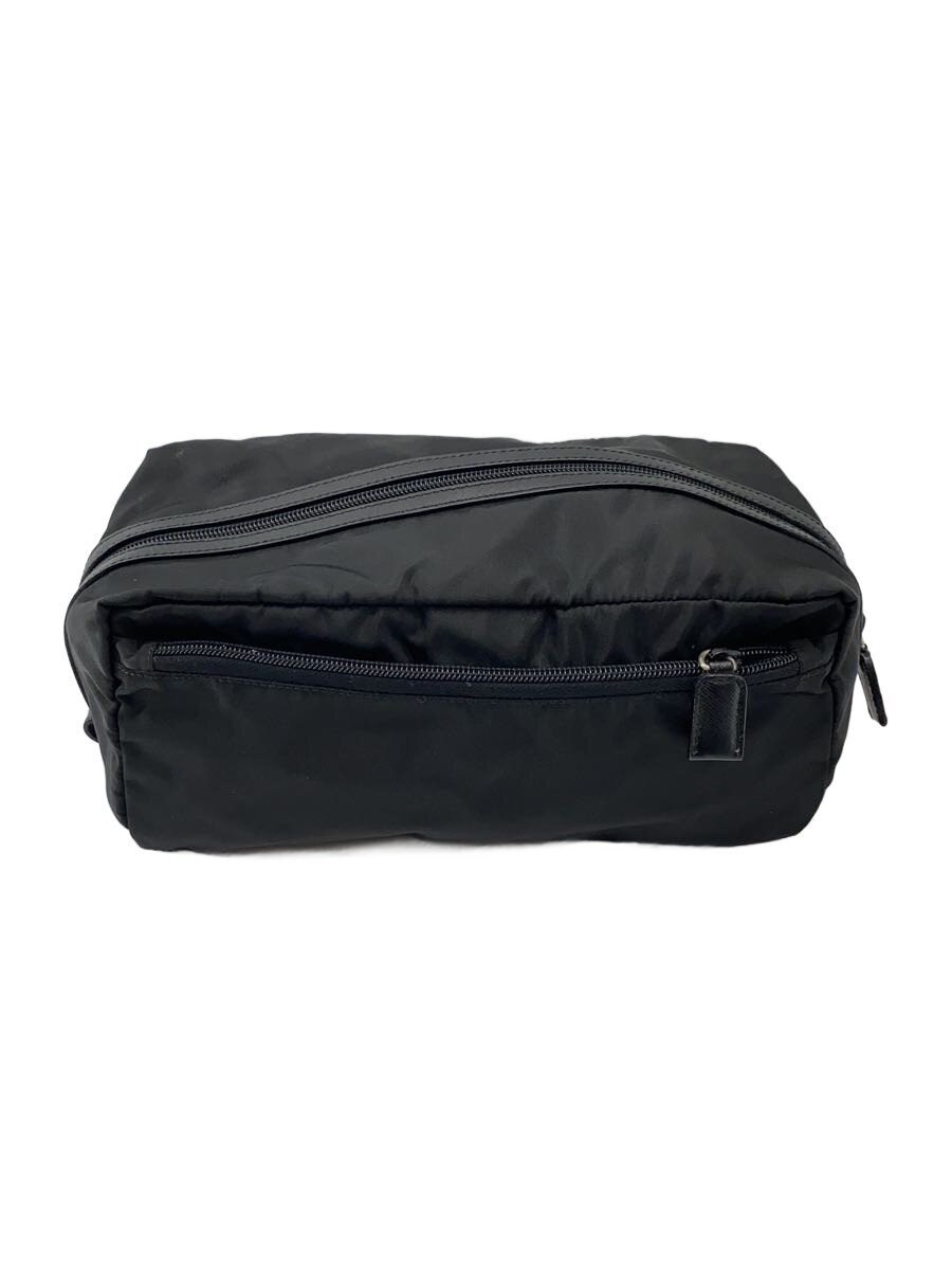 PRADA Prada Pouch Nylon Black Solid from Japan - image 3