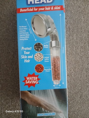 #ad Shower Head Water Purifier Water Pressure Booster $20.00