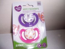 Parents choice vent pacifiers rainbows pink New 18 months New