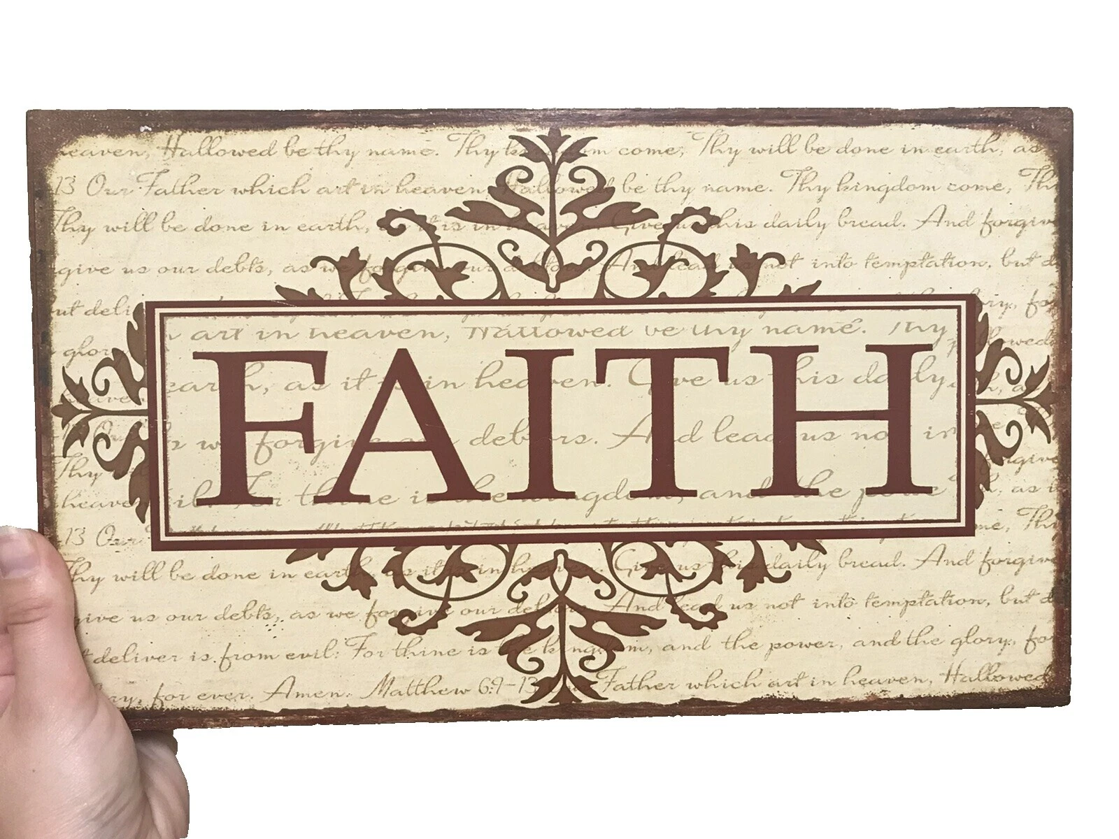 Letras Placas Y Letreros Decoración para el Hogar religioso