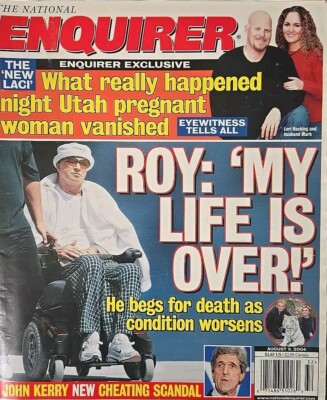 The National Enquirer Tabloid Gossip Magazine August 9 2004 