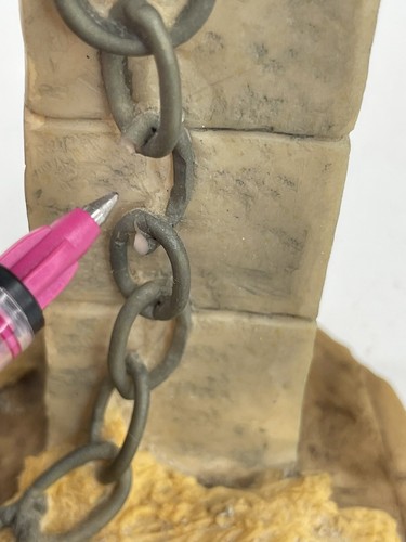 Estatuilla pintada a mano Alicia en el País de las Maravillas Aynsley Mastercraft Sombrerero Loco RARA - Imagen 9 de 14